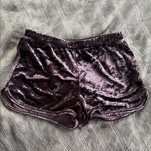 Velvet Women's Shorts in Purple